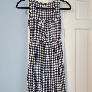 Maison Jules Cotton Gingham Dress size XXS